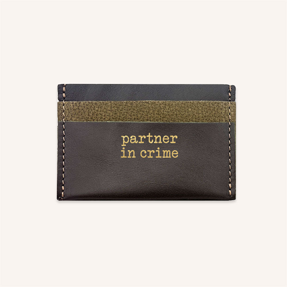 Porte-cartes plat Personnalisable