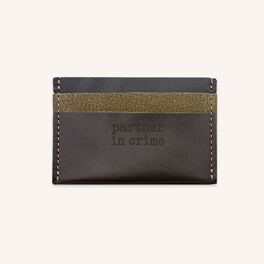 Porte-cartes plat Personnalisable