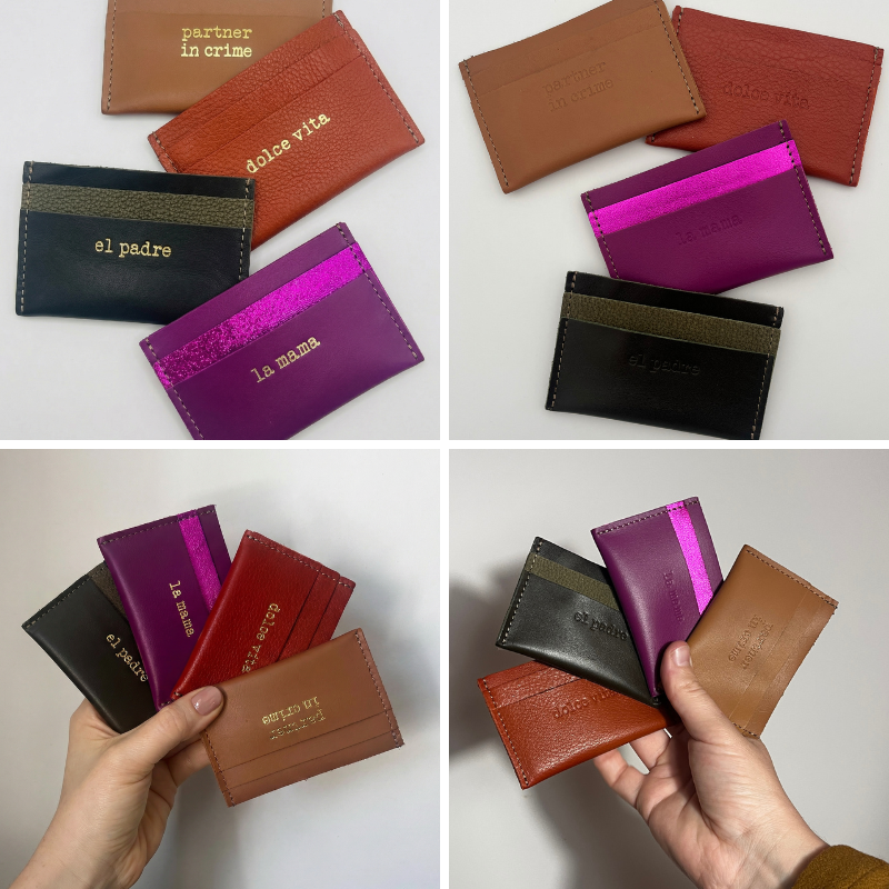 Porte-cartes plat Personnalisable