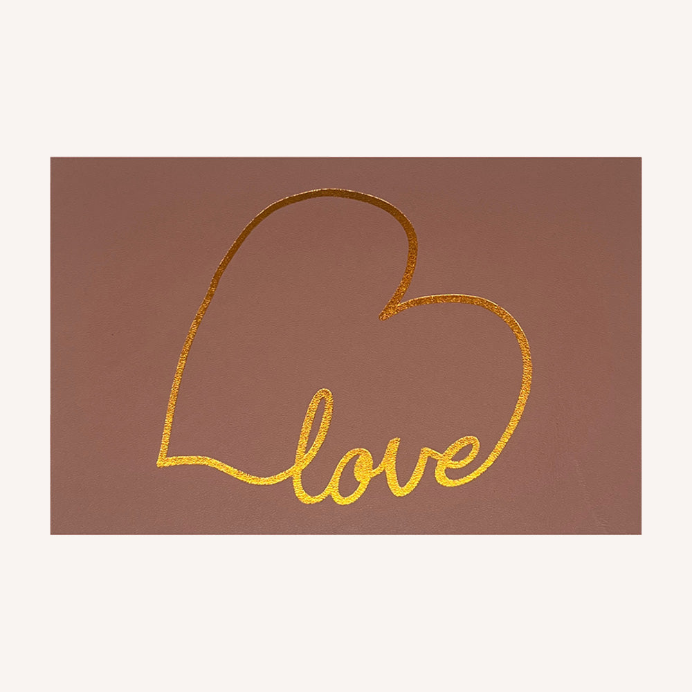 "Love" postcard