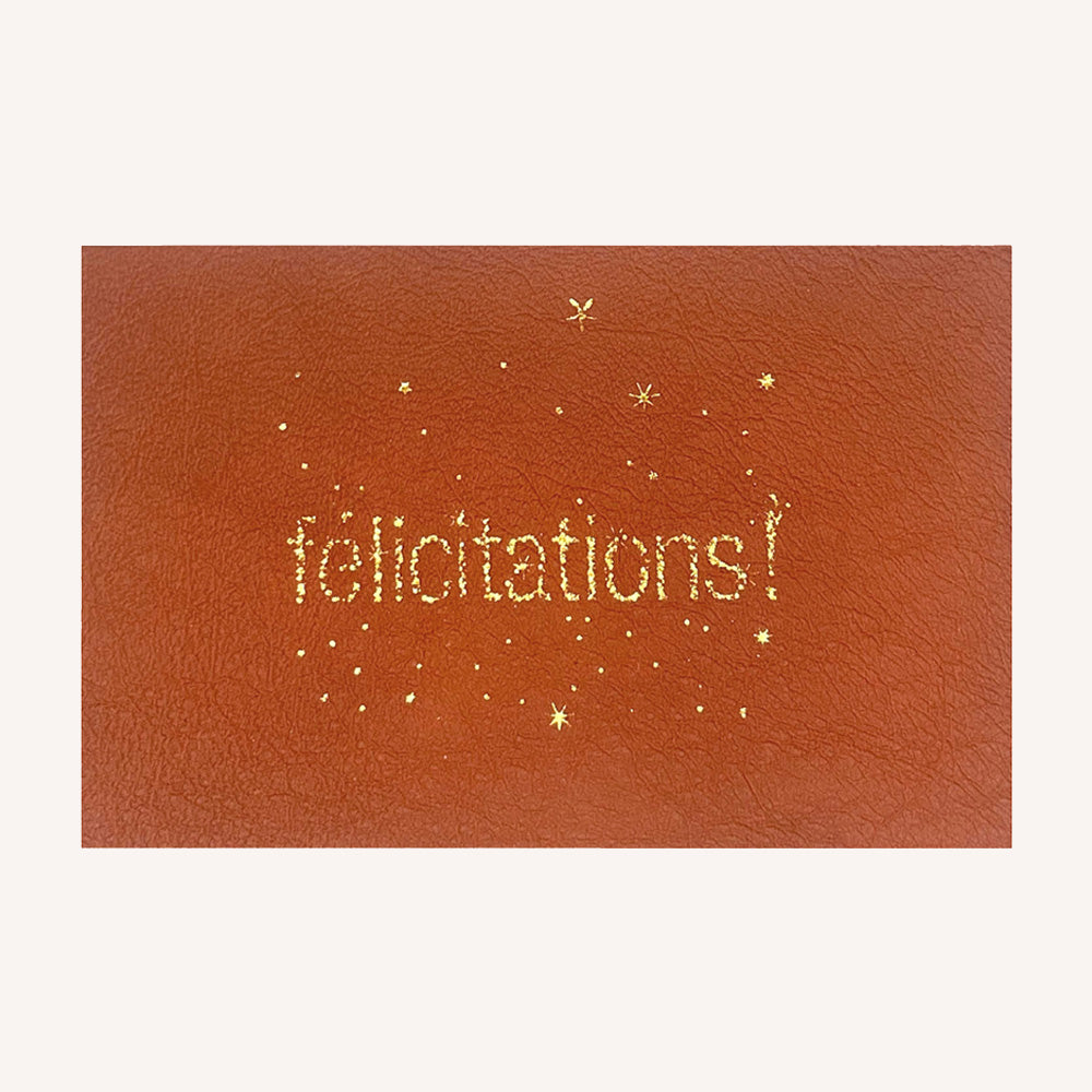 Postcard "Congratulations!"