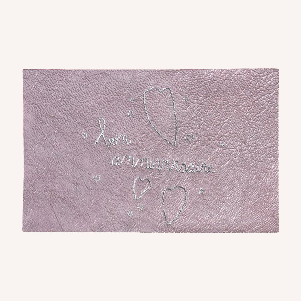 carte postale bon anniversaire rose