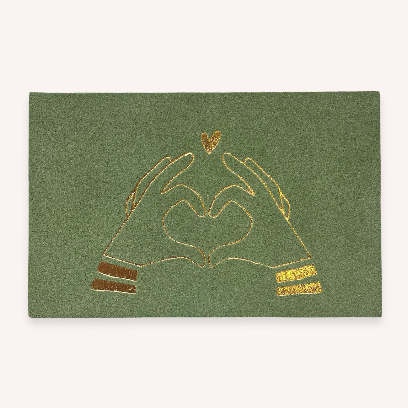 carte postale coeur mains 