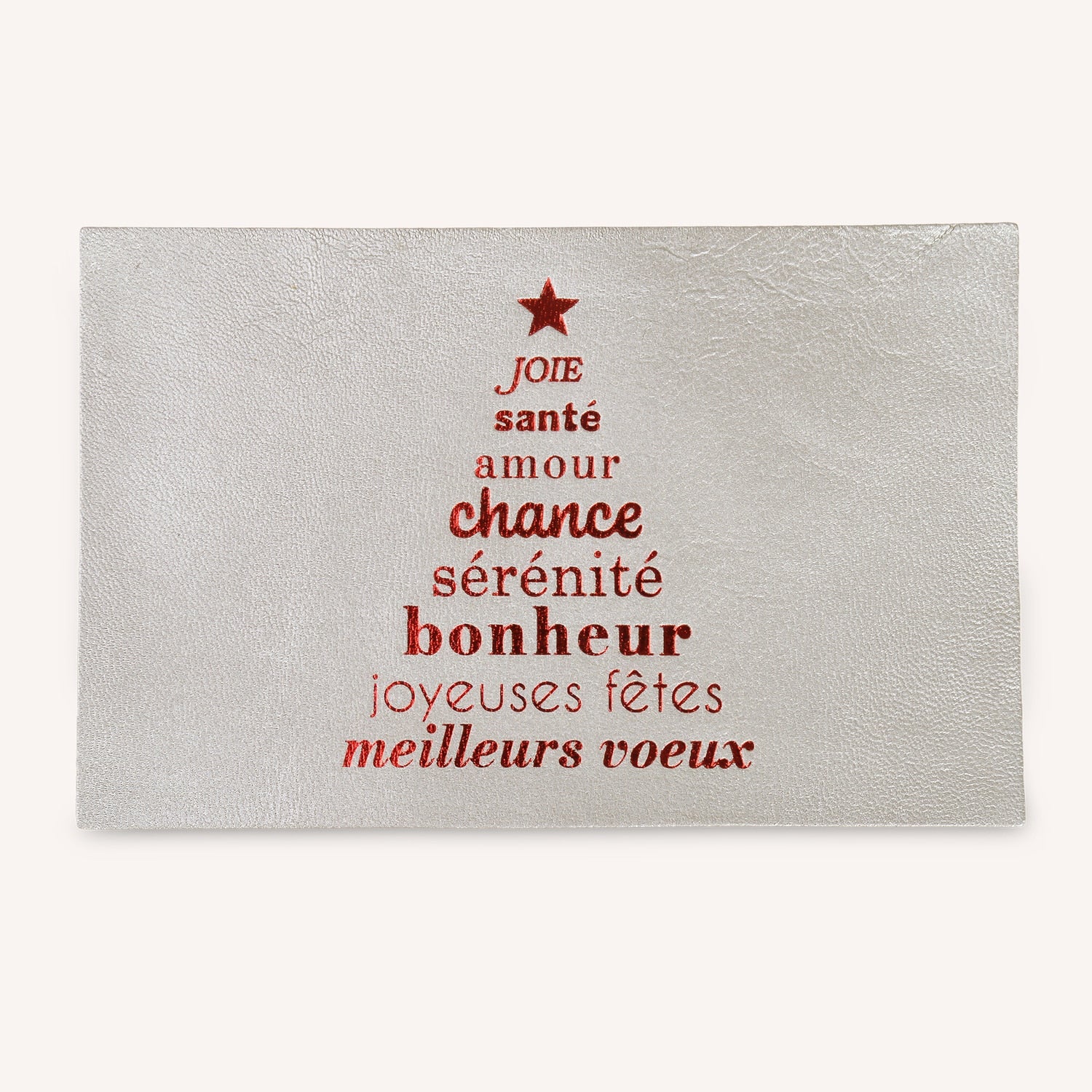 Carte postale "joie, santé, amour..."
