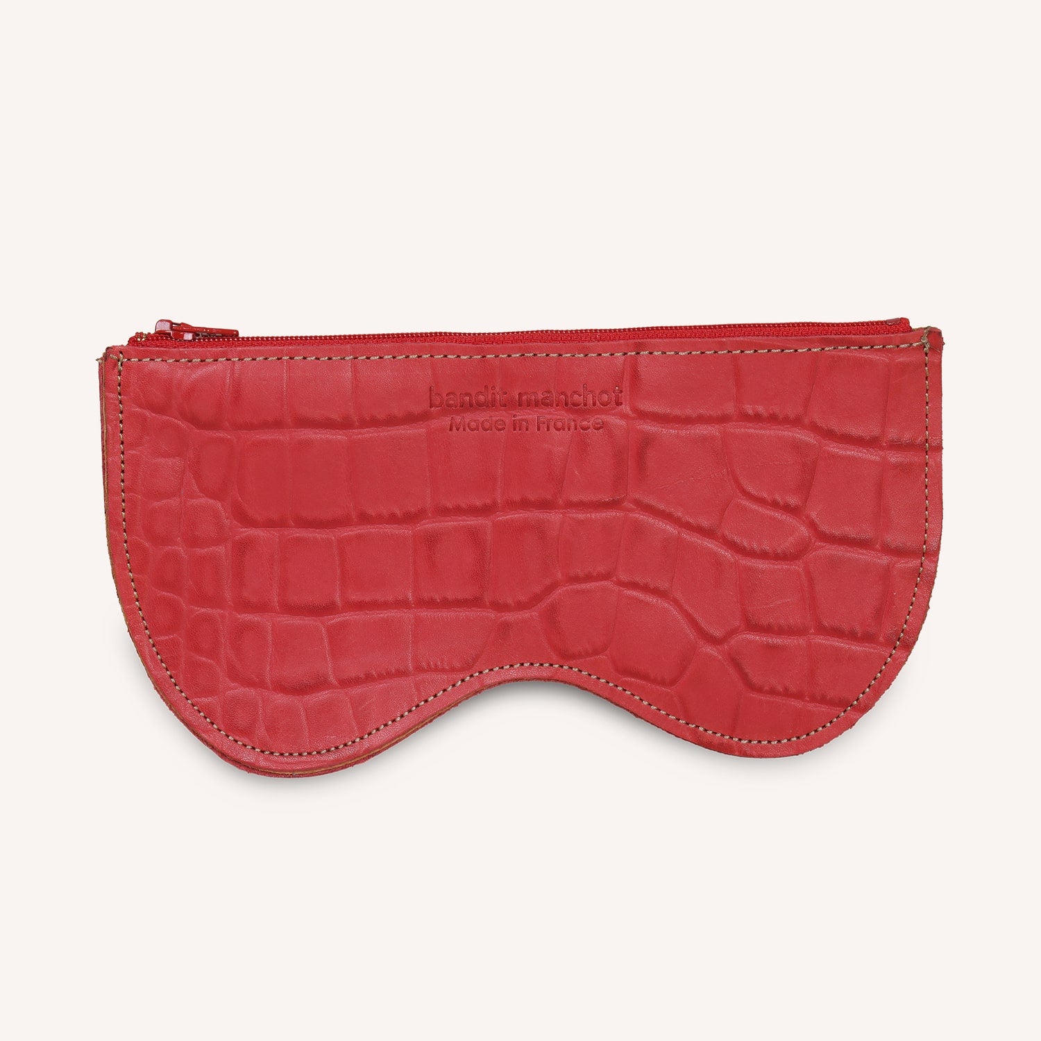 etui a lunettes xl bleu