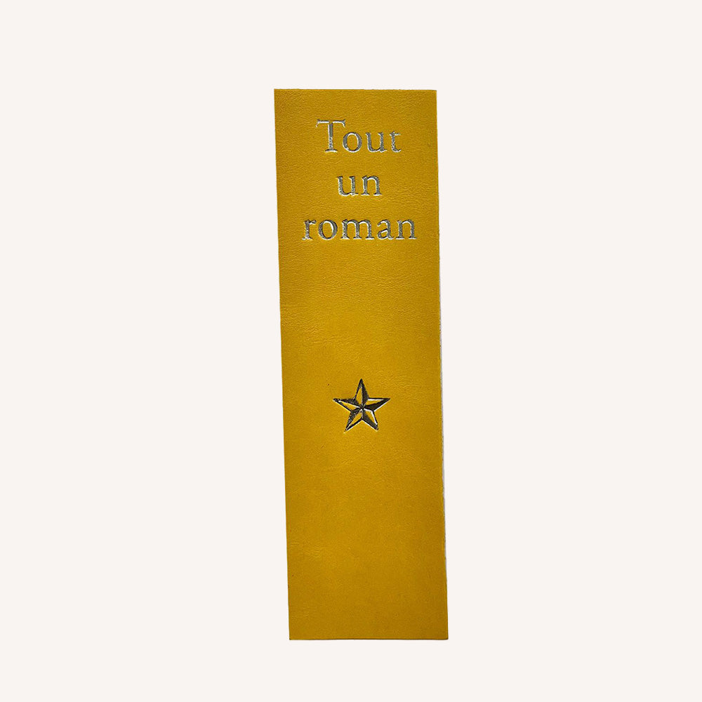 Marque-pages "Tout un roman"