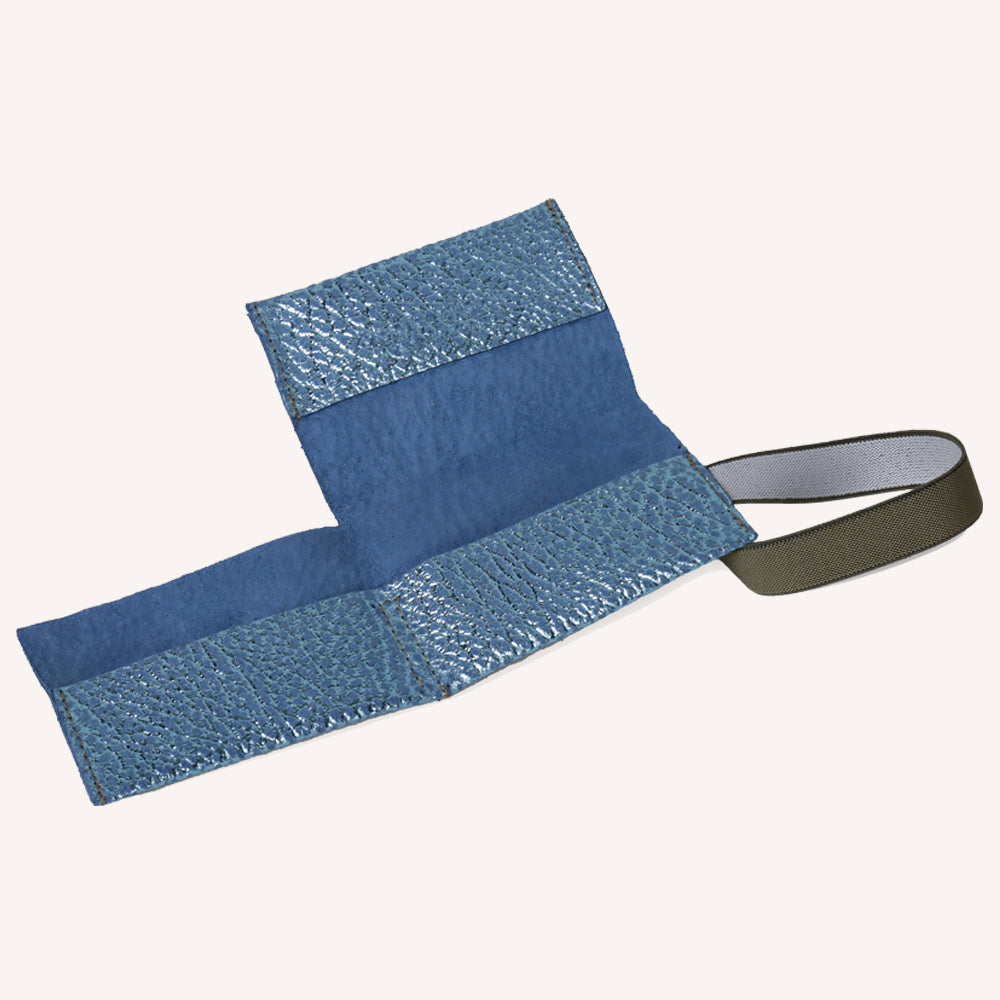 porte cartes plie orange